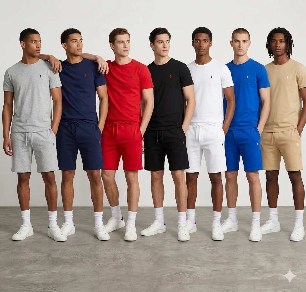 Polo short sets size S-3x
